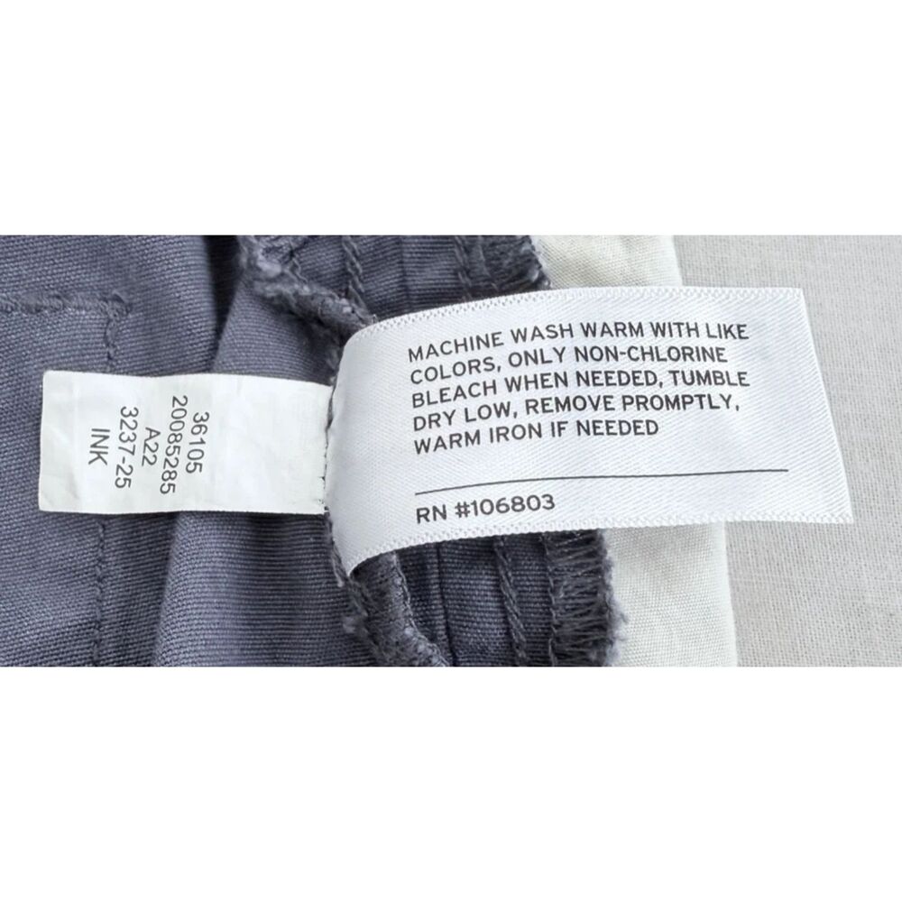 Duluth Trading Co Ankle Pants Womens 12 Gray Stretch Hiking Trousers Fit 32x26 - Picture 9 of 9